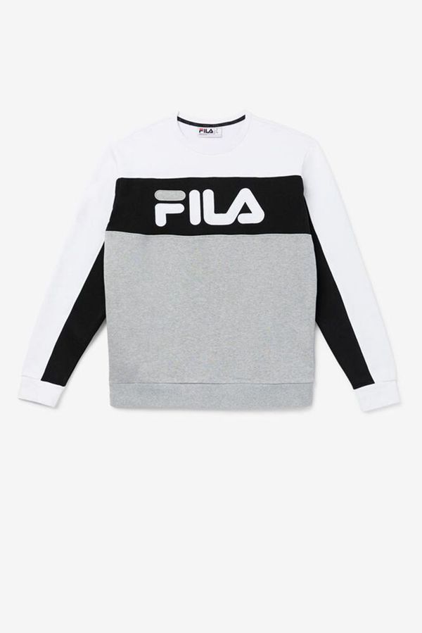 Fila Mikiny Panske Viacfarebný - Lesner Fleece Crew Vypredaj - Slovakia 62905-VEKT